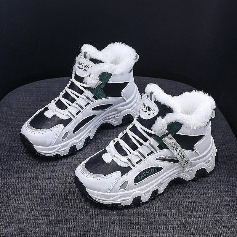 Flat high top sneakers